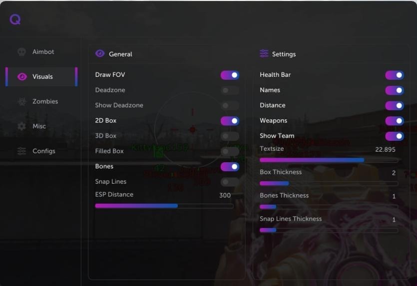 Q External + Spoofer/Blocker